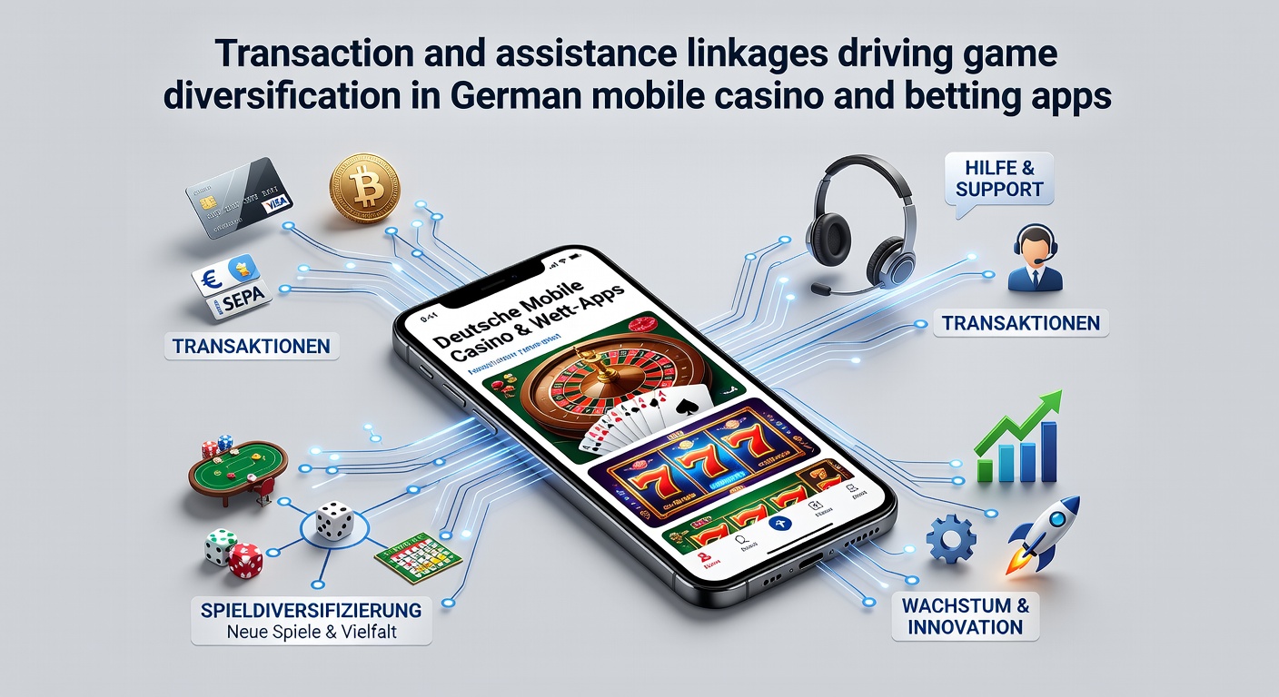 Übersicht über Transaktionsverknüpfungen und ihre Auswirkungen auf die Spieldiversifikation in mobilen Casino-Apps